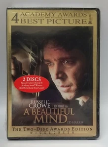 A Beautiful Mind DVD, 2002, 2-Disc Set, Limited Edition Russell Crowe - Picture 1 of 12