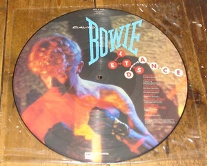 DAVID BOWIE LET'S DANCE UK 8-TRACK SERIOUS MOONLIGHT TOUR PICTURE DISC LP 1983 - Picture 1 of 2