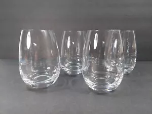 LUIGI BORMIOLI Michelangelo - Set of 4 - Stemless Glasses - Italy - 15.5 oz - Picture 1 of 7