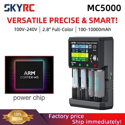 SKYRC 65W MC5000 Battery Charger For Li-ion LiFe NiMH NiCd Eneloop NiZn RAM LTO - Image 1 of 4