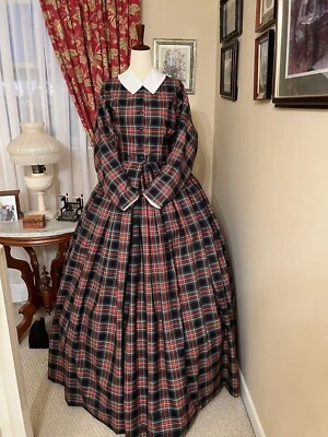 Civil War Reenactment Day Dress Size 12  - Image 1 of 3