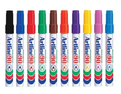 Artline 90 Permanent Marker 10 Farbe Packung