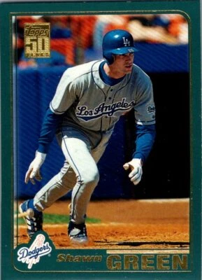 2001 Topps #20 Shawn Green Limited - Image 1 of 2