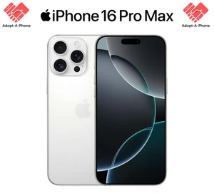 NEW*  Apple iPhone 16 Pro Max | 256GB White Titanium | Factory Unlocked - Picture 1 of 14