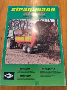 Strautmann streublitz Stalldungstreuer prospekt traktor tractor brochure 27 - Bild 1 von 3