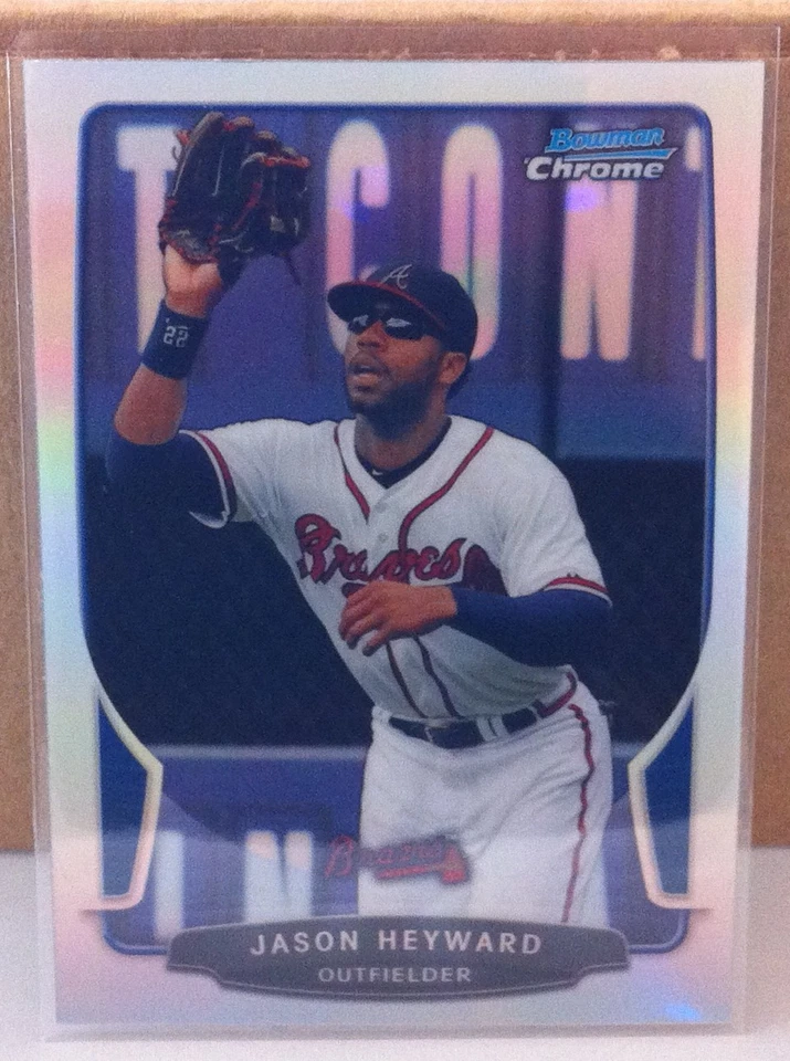Bowman 2013 refractor cromado #56 Jason Heyward Atlanta Braves Foto 1 de 1