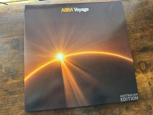 ABBA Voyage Australian Edition Green & Yellow Splatter Vinyl - Picture 1 of 5