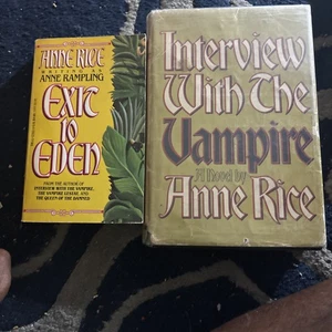 2 Rare Anne Rice Books Reading Copies - Picture 1 of 14