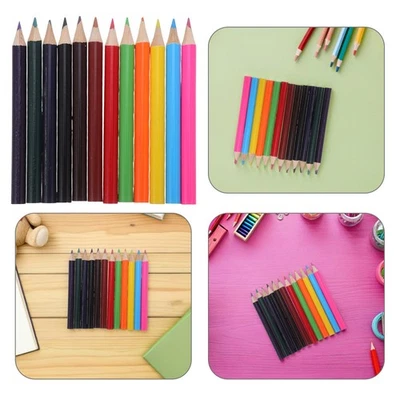 60 Pcs Mini Colored Pencils Short Wooden Drawing Pencils For Kids Art Activities - Image 1 of 4