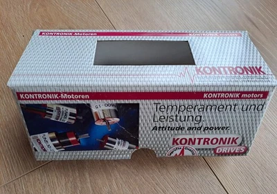 Kontronik Fun BLDC Brushless Motor mit Getriebe 5,2:1, NEU, im Originalkarton - Bild 1 von 4