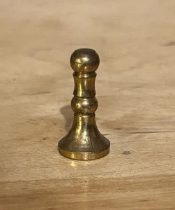 Antikes Siegel mit Distel viktorianisch um 1890 Made in England - Bild 1 von 4