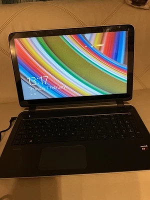 HP Pavilion 15-P091SA Laptop AMD A8 2GHz Webcam WIFI - Image 1 of 4