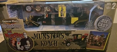 NEW ERTL 1/18TH DIECAST MUNSTERS KOACH ACTIVITY SET.  BODY SHOP KIT.   2002 - Image 1 of 4
