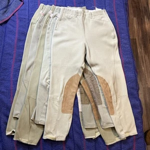 Lot X5 The Tailored Sportsman English Riding Pants Womens 3x Size 28 2x Size 30 - Picture 1 of 15