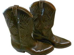 Loblan Western Mountain Urban Cowboy Boots Leather Brown Whisk UK 9 EU 43 - Picture 1 of 6