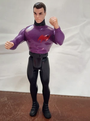 Bruce Wayne 1990 4.75" figura de acción DC comics camisa púrpura icono rojo Foto 1 de 4