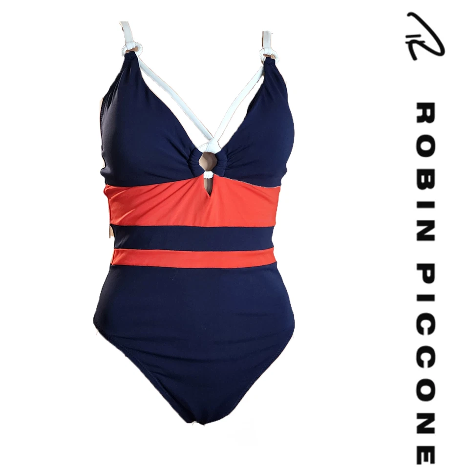 Robin Piccone BABE TRIANGLE MIO UNA PIEZA Talla 10 Foto 1 de 4