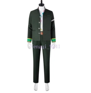 Kiryu Mitsuki Cosplay Shirt+Pants Sakura Wind Breaker School Set Cosplay Costume - Picture 1 of 16