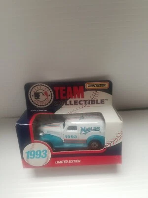 1993 Matchbox Team White Rose Collectible MLB-93-27 Florida Marlins Limited Ed - Image 1 of 4