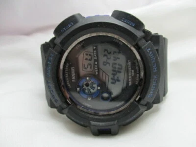Fanmis Hombre Negro/Azul Reloj Digital Hebilla Banda Deportivo Multifunción Foto 1 de 4