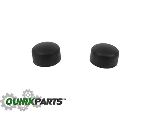 2014-2017 FIAT 500L PAIR OF WINDSHIELD WIPER ARM CAPS GENUINE OEM BRAND NEW - Picture 1 of 3
