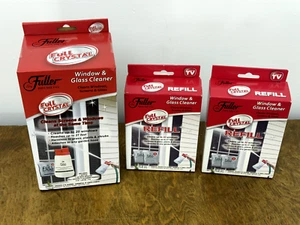 NEW Fuller Brush Co Window & Glass Cleaner Bottle Sprayer + 2 Refills Boxes NIB - Picture 1 of 4