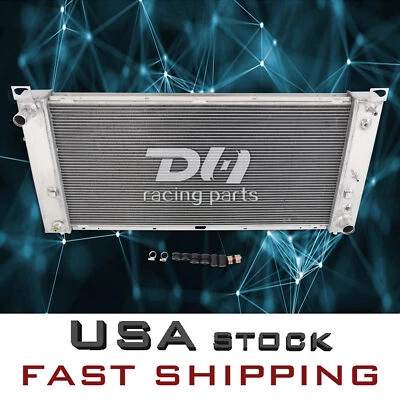 Aluminum Radiators Fit 1999-2013 Chevrolet Silverado 1500 LS LT LTZ 6.2L 5.3L V8 - Image 1 of 4