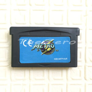 Jeu vidéo Metroid Fusion Metroid Zero Mission Game Boy Advance GBA Nintendo