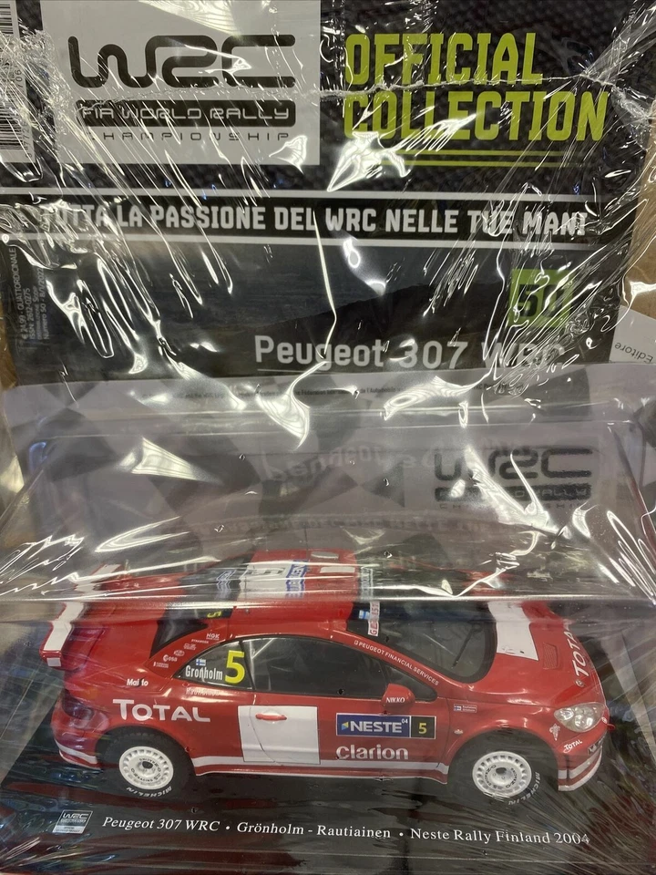 Peugeot 307 WRC Rally Finland 2004 Hachette WRC 1/24 - Immagine 1 di 1