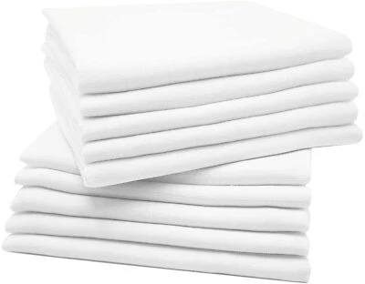 Black / White 100% Cotton Muslin Material Cheese Cloth Craft Lining Fabric 44" - Image 1 of 2