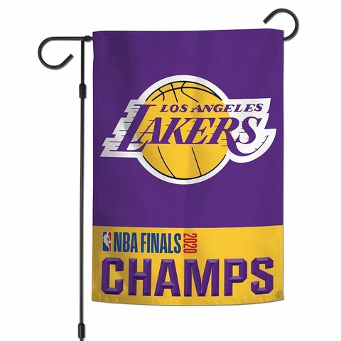 Los Angeles Lakers WinCraft 2020 NBA Finals Champions 12'' x 18'' 2-Sided Garden Cover