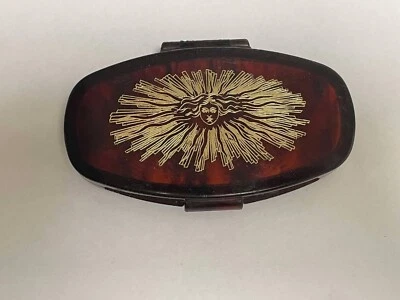 ANCIEN POUDRIER MADE IN PARIS FRANCE GUERLAIN ARTICLE DE MODE VINTAGE - Photo 1/4