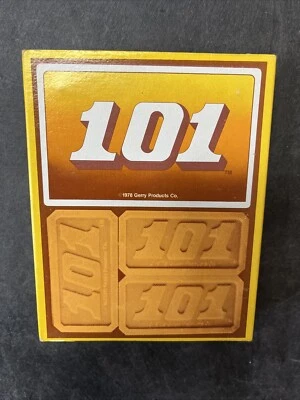 Rare Card Game 101 Win It All Gerry Products - Manufactured Only In 1978 VTG New - Image 1 of 2