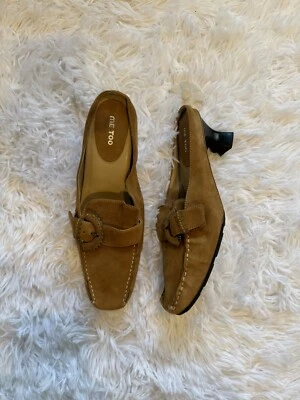 Y2K Me Too 莫卡辛高跟鞋时髦奇思妙哥特仙女波西米亚小屋核心尺寸 9  — 第 1/4 张图片