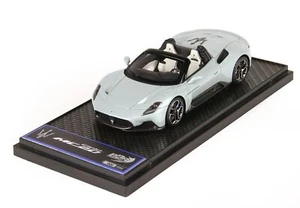BBR BBRC276A1 1/43 Maserati MC20 Cielo 2022 Birdcage Rims Acqua Marina Limitado - Imagen 1 de 8
