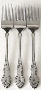 Oneida Deluxe Edelstahl Country Medley Salatgabeln X3 Dreierset 6 3/4"" - Bild 1 von 3