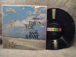 33 RPM LP Record Earl Grant EBB Tide & Other Instrumentals Decca Records DL74165 - Picture 1 of 1