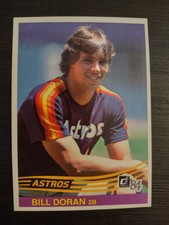 Bill Doran - Houston Astros - 1984 Donruss Baseball Card #580