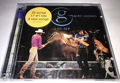 New Sealed Double Live Garth Brooks Cd 2 Discs Foto 1 de 4