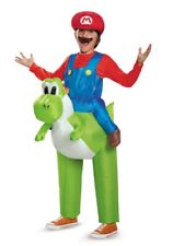 Disguise Mario Riding Yoshi Children's Costume Size 6+ Inflatable Suit