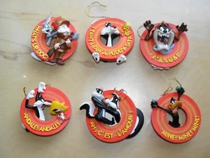 Set of 6 Bradford Exchange Looney Tunes Ornaments - Picture 1 of 18