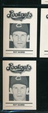Lot (2) 1988 CHATTANOOGA LOOKOUTS LEGENDS Roy Hawes Baseball (BN18) SWSW6