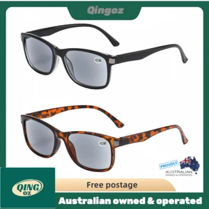 Mens Women Magnifying Eyeglasses Sunglasses Tinted Fashion Reading Glasses - Bild 1 von 16