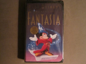 FANTASIA (1940) VHS 1132 RARE WALT DISNEY'S MASTERPIECE FINAL RELEASE NEW SEALED - Picture 1 of 2