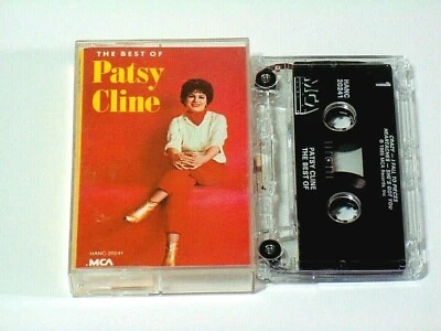 THE BEST OF PATSY CLINE*1985 M.C.A  HANC-20241 CASSETTE*COUNTRY/POP*EX - Image 1 of 2