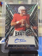 2023 Leaf Exotic Clayton Tune Kaleidoscope Elephant Autograph /6 Cardinals KR