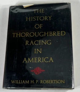 1964 The History of Thoroughbred Horse Racing in America 1st Edition HCDJ Book - Imagen 1 de 24