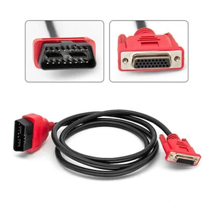 6' OBDII OBD2 Cable Compatible with Snap on DA-4 For SOLUS ULTRA Scanner EESC318 - Foto 1 di 8