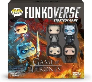 Game Of Thrones FunkoVerse Strategy Board Game - 4 Figures Funko Pop Brand New - Photo 1/5