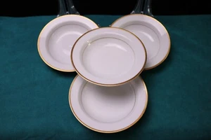 Noritake GOLDCROFT #4983 Four Rimmed Fruit Bowls 5.6 " Occupied Japan 1940s - Picture 1 of 4